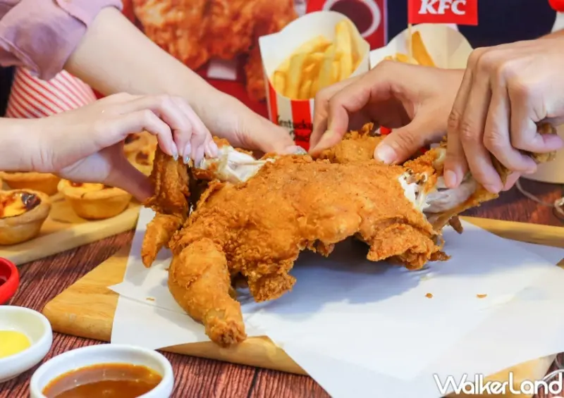 咔啦整隻雞 就醬High派對餐 / WalkerLand窩客島提供 未經許可，不得轉載