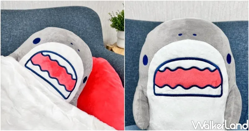 鯊魚先生絨毛娃娃2.0 / WalkerLand窩客島整理提供 未經許可，不得轉載