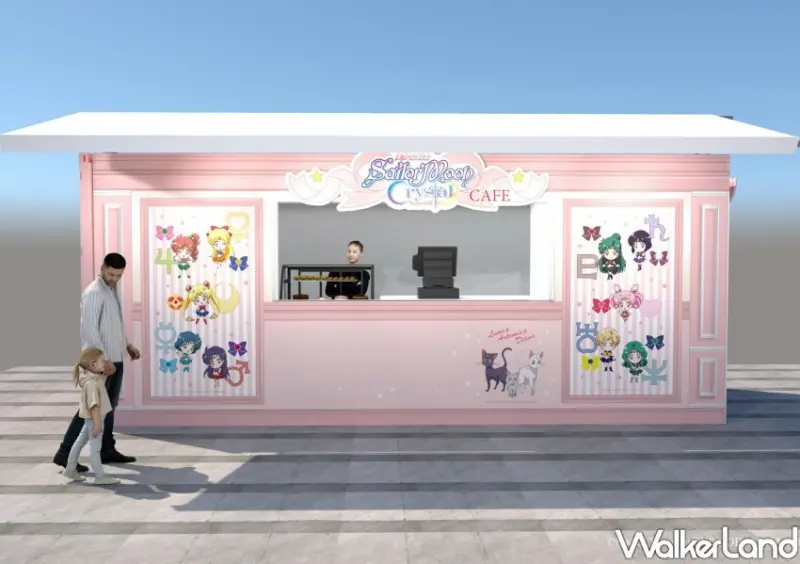 台中「美少女戰士Crystal shop& café期間限定店」 / WalkerLand窩客島整理提供 未經許可不可轉載