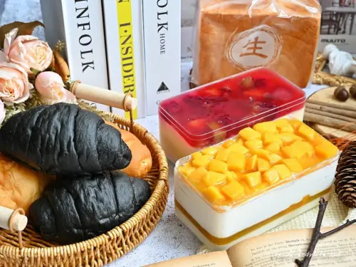 牛胖手作｜午茶甜點推薦，爆料芒果寶盒、水果寶盒午茶優惠組近5折，+39元再享5件人氣麵包，這麼優惠還不買爆！