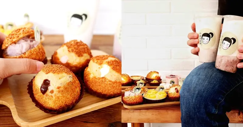 台中銅板價甜點這邊吃，手作檸檬塔、泡芙、奶酪選擇超豐富，會流沙的新口味蛋塔千萬別錯過