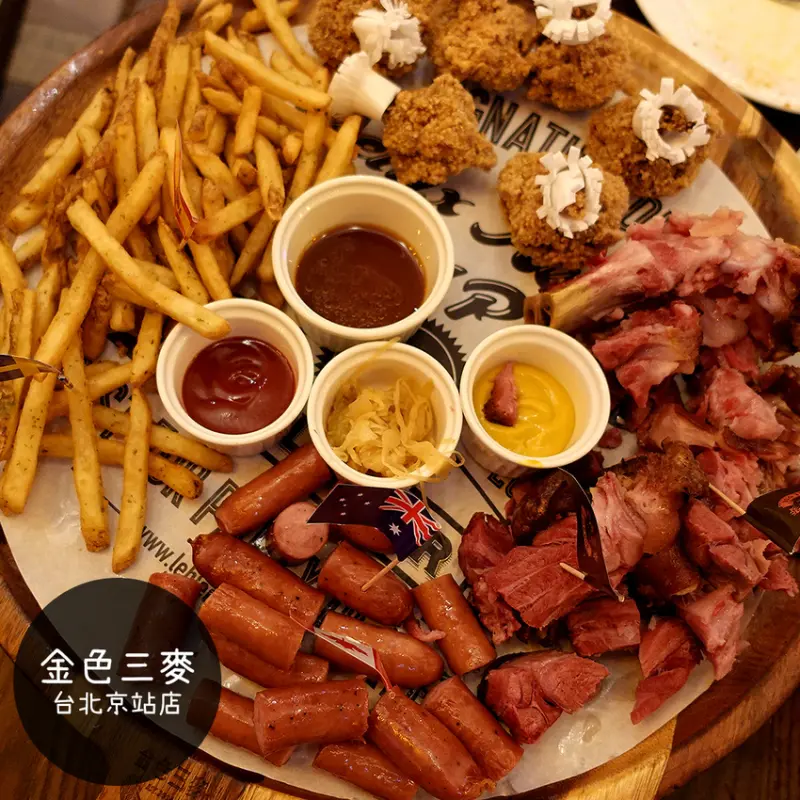 台北市 大同區 | 金色三麥 | 三五好友相聚暢飲啤酒的聚會好去處🍻