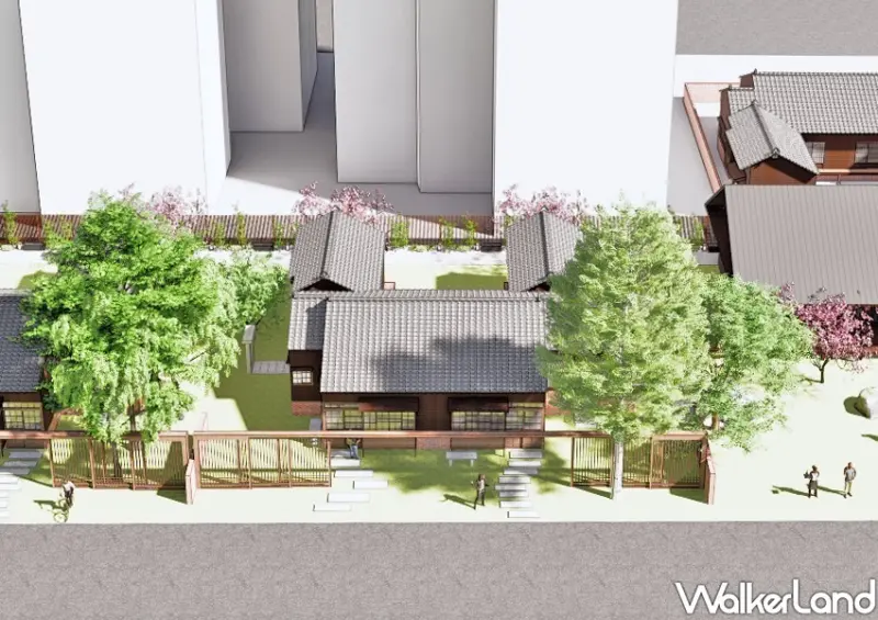 台北日式老宅「錦町日式宿舍群」 / WalkerLand窩客島整理提供 未經許可不可轉載
