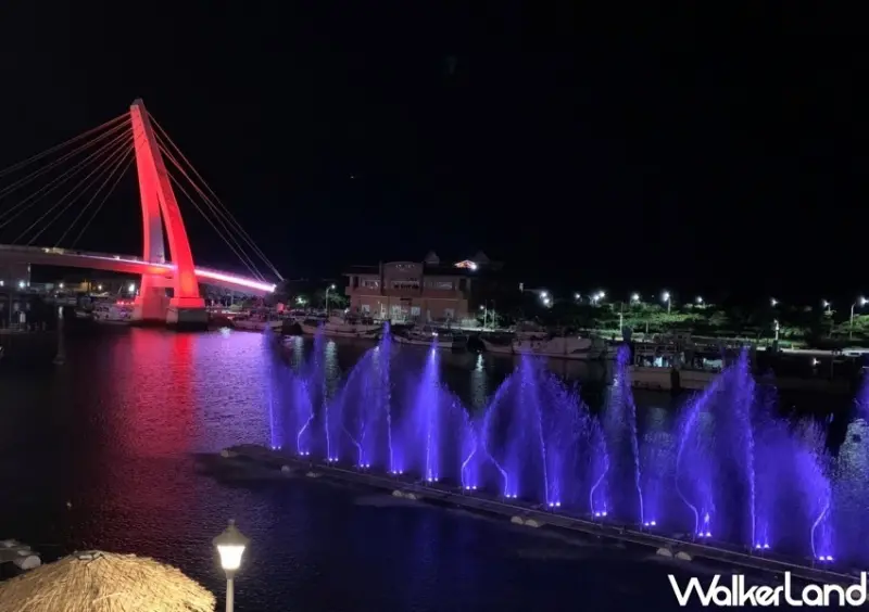 淡水漁人碼頭水舞秀、音樂季 / WalkerLand窩客島整理提供 未經許可不可轉載