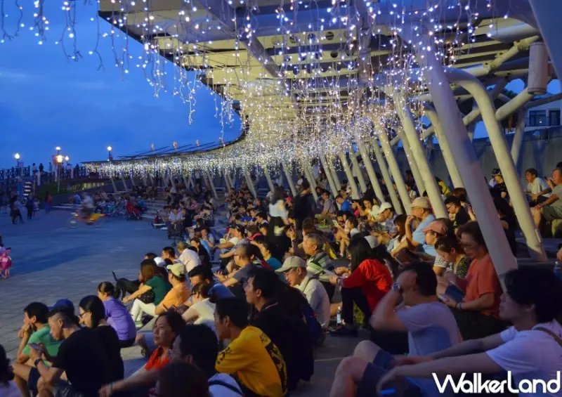 淡水漁人碼頭水舞秀、音樂季 / WalkerLand窩客島整理提供 未經許可不可轉載