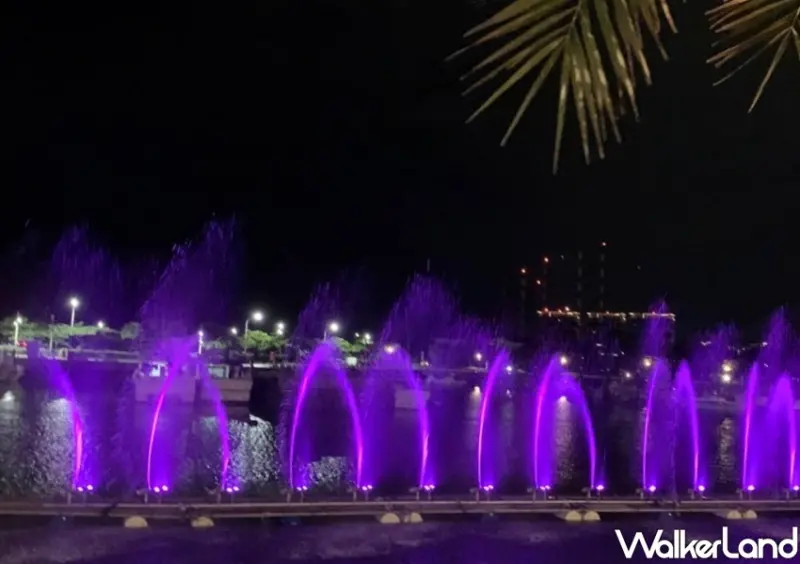 淡水漁人碼頭水舞秀、音樂季 / WalkerLand窩客島整理提供 未經許可不可轉載