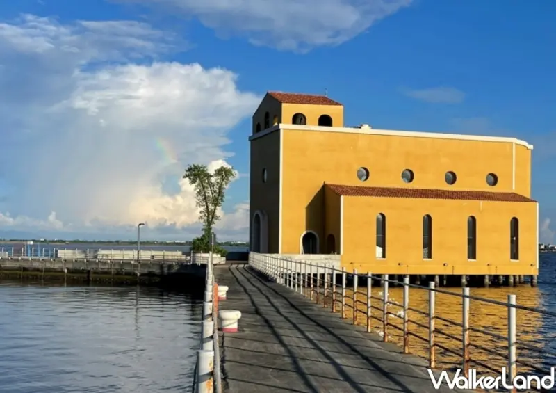 屏東大鵬灣「海上教堂咖啡廳」 / WalkerLand窩客島整理提供 未經許可不可轉載