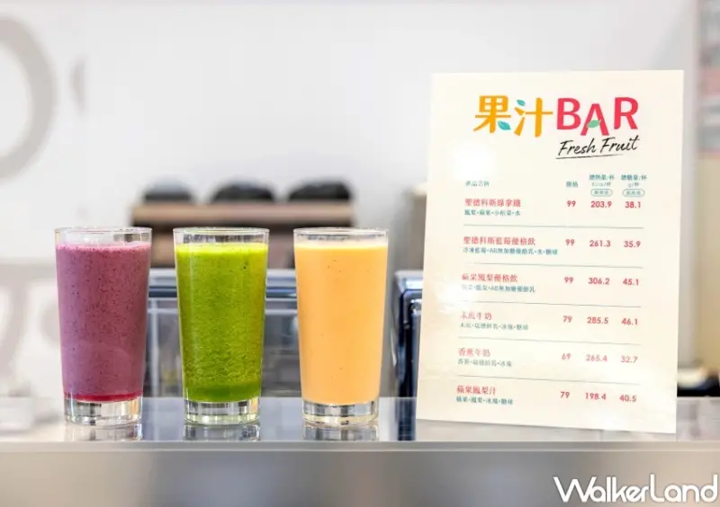 7-ELEVEN 果汁BAR / WalkerLand窩客島提供 未經許可，不得轉載