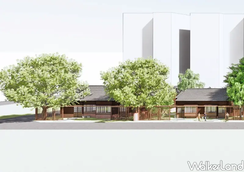 台北日式老宅「錦町日式宿舍群」 / WalkerLand窩客島整理提供 未經許可不可轉載