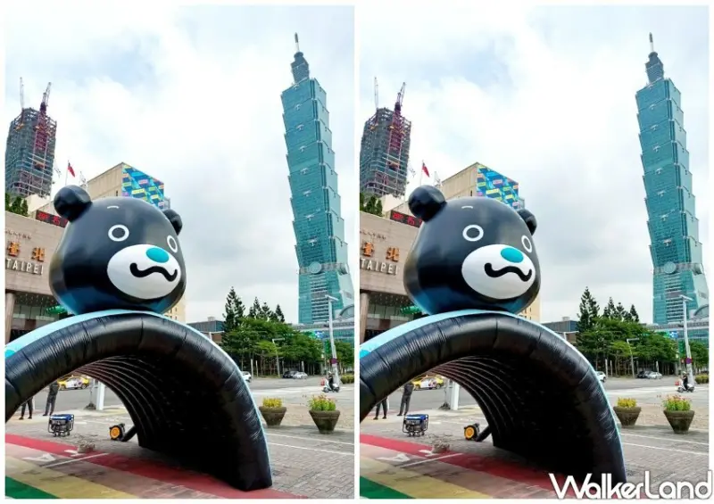 台北河岸童樂會「熊讚水樂園」 / WalkerLand窩客島整理提供 未經許可不可轉載