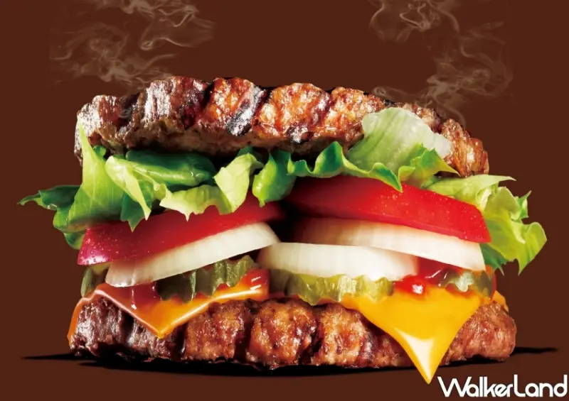 漢堡王無麵包版「四層牛肉堡、雙層辣雞腿堡」 / WalkerLand窩客島整理提供 未經許可不可轉載