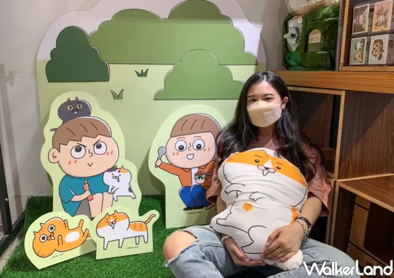開飯囉！喵嗚公園小型草稿展 / WalkerLand窩客島提供 未經許可，不得轉載