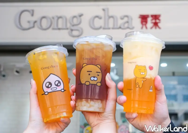 貢茶「我的蜜桃女孩」特調系列 / WalkerLand窩客島整理提供 未經許可不可轉載