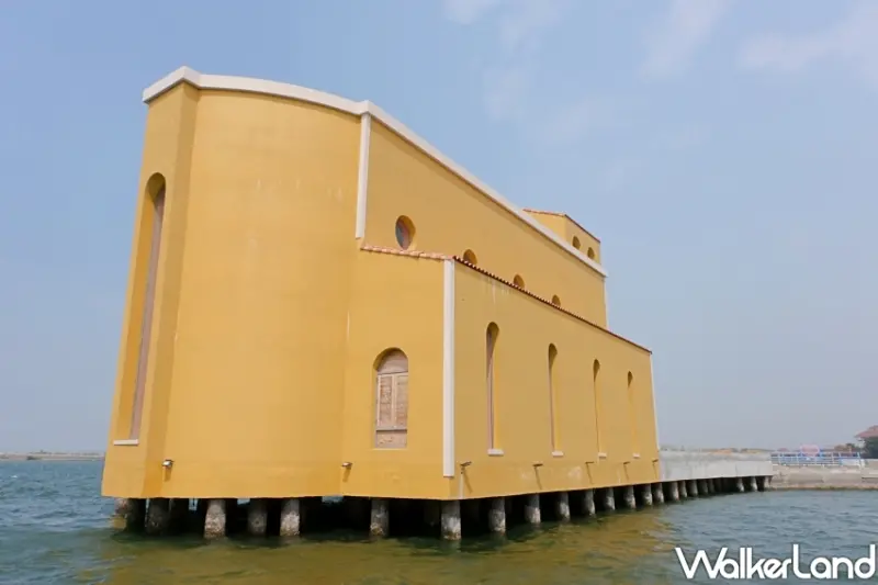 屏東大鵬灣「海上教堂咖啡廳」 / WalkerLand窩客島整理提供 未經許可不可轉載