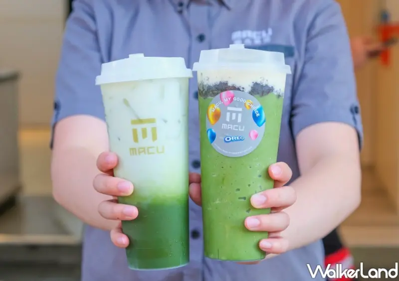 OREOX麻古茶坊「抹茶提拉米蘇2.0」 / WalkerLand窩客島整理提供 未經許可不可轉載