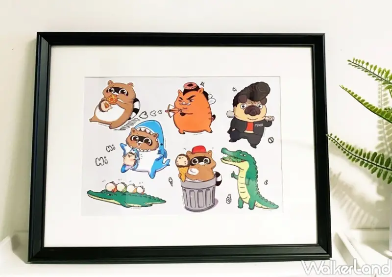 新夭腦洞Brainholesky「可愛動物系大集合」周邊小物 / WalkerLand窩客島整理提供 未經許可，不得轉載