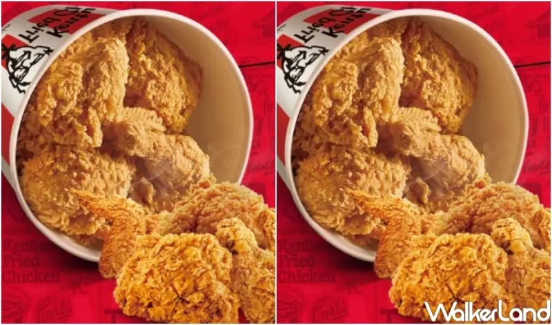 肯德基 中原福氣桶 / WalkerLand窩客島整理提供 未經許可，不得轉載