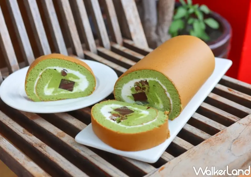 亞尼克 抹茶紅豆羊羹生乳捲 / WalkerLand窩客島提供 未經許可，不得轉載