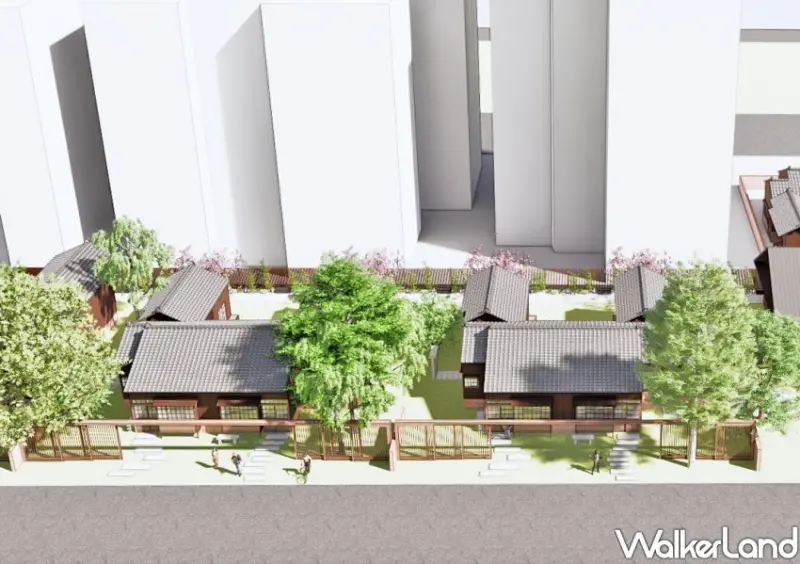 台北日式老宅「錦町日式宿舍群」 / WalkerLand窩客島整理提供 未經許可不可轉載