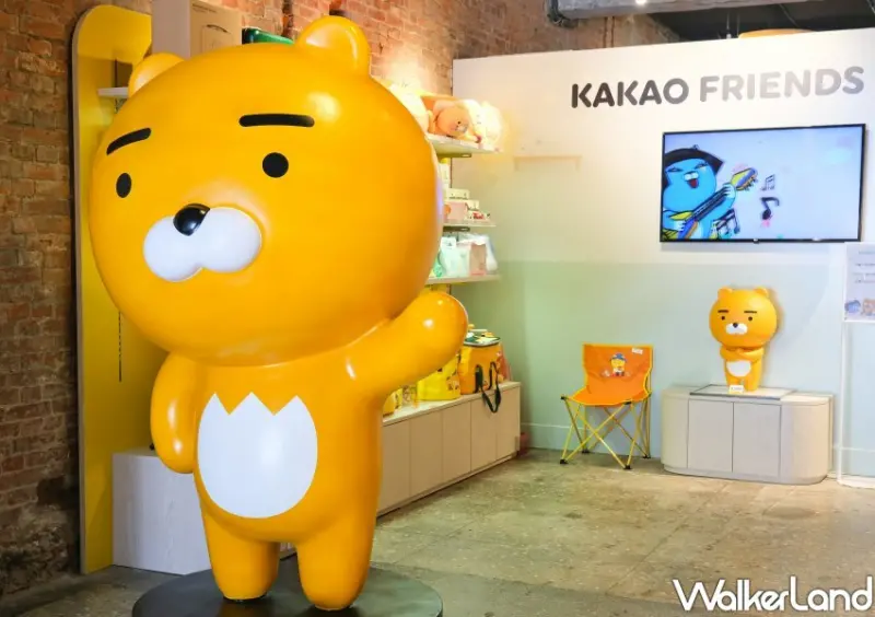 Kakao Friends 華山快閃店 / WalkerLand窩客島整理提供 未經許可不可轉載