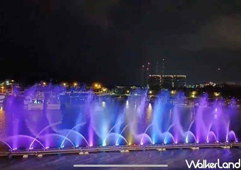 2023淡水漁人碼頭水舞、煙火秀/ WalkerLand窩客島整理提供 未經同意不可轉載