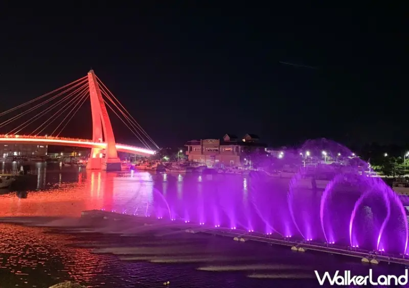 淡水漁人碼頭水舞秀、音樂季 / WalkerLand窩客島整理提供 未經許可不可轉載