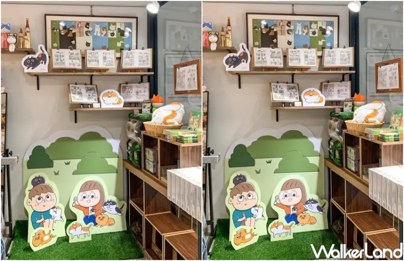 開飯囉！喵嗚公園小型草稿展 / WalkerLand窩客島提供 未經許可，不得轉載