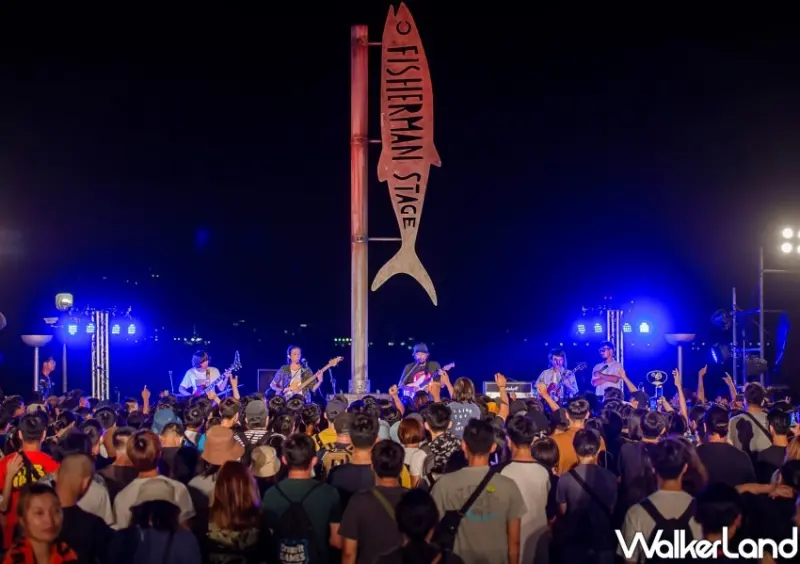 淡水漁人碼頭水舞秀、音樂季 / WalkerLand窩客島整理提供 未經許可不可轉載