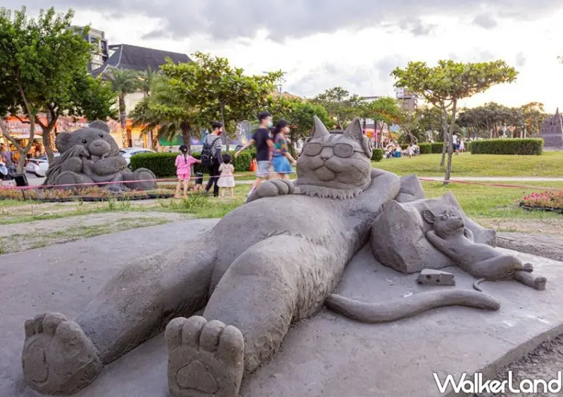 2022八里城市沙雕展 / WalkerLand窩客島整理提供 未經許可不可轉載