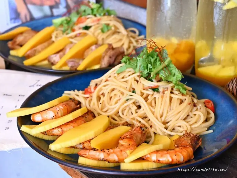 村口微光｜夏日限定芒果義大利麵麵強勢回歸，吃得到整塊新鮮芒果！