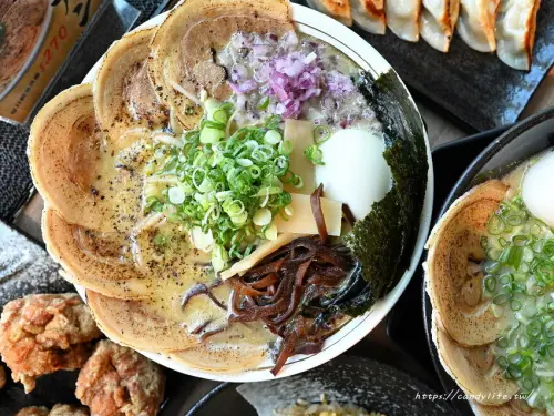 博風豚骨拉麵｜隱身在七期的人氣豚骨拉麵，湯頭濃郁，用料實在，鹹度、麵條軟硬度、配料均可客製化～