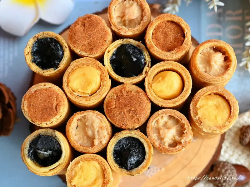 實心蛋捲｜中秋禮盒、過年禮盒推薦！這蛋捲有魔性，內餡飽滿紮實，吃了就停不下來