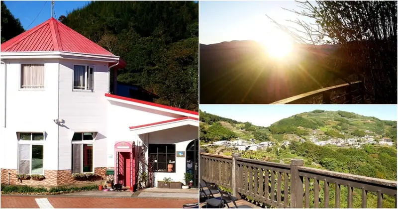 嘉義阿里山景觀民宿，左邊看日出右邊看夕陽也太美，雲瀑、星空也一覽無遺，想到山上渡假別錯過