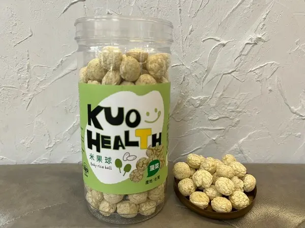 評價高高的寶寶米餅品牌~郭老師家的菠菜米果球分享