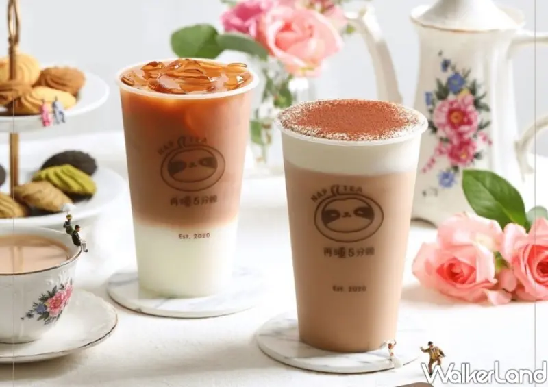 再睡5分鐘 鮮奶茶新品 / WalkerLand窩客島整理提供 未經許可不可轉載