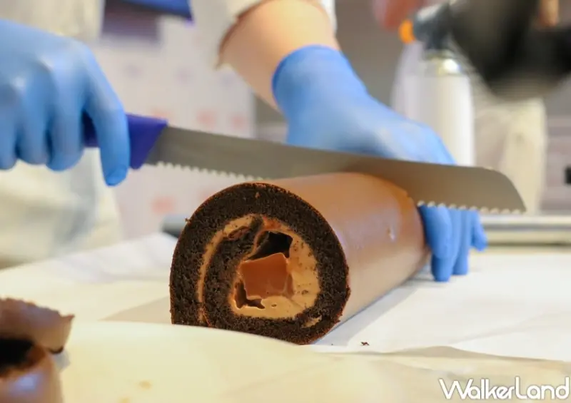 亞尼克 Weiss生巧克力生乳捲 / WalkerLand窩客島提供 未經許可，不得轉載