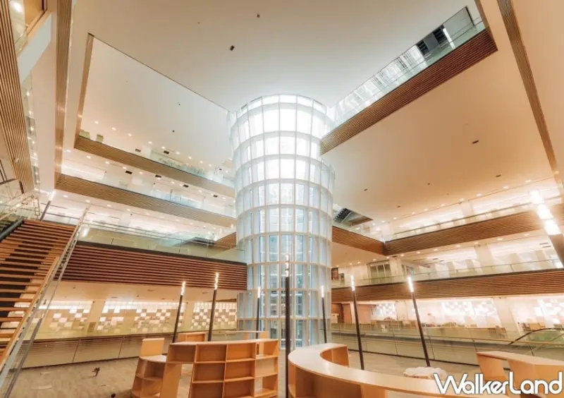 桃園市立圖書館新建總館 / WalkerLand窩客島整理提供 未經許可不可轉載