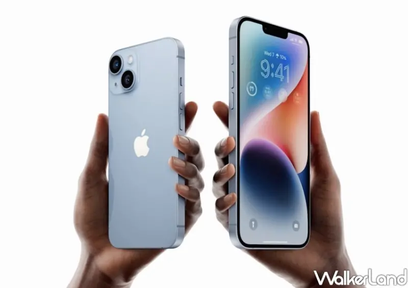 iPhone 14 、iPhone 14 Plus / WalkerLand窩客島整理提供 未經許可不可轉載
