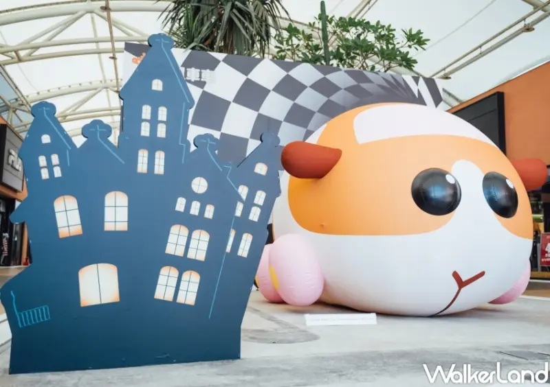 MITSUI OUTLET PARK 天竺鼠車車快閃活動 / WalkerLand窩客島整理提供 未經許可，不得轉載