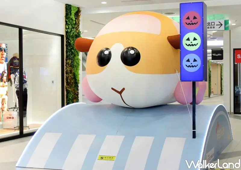 MITSUI OUTLET PARK 天竺鼠車車快閃活動 / WalkerLand窩客島整理提供 未經許可，不得轉載