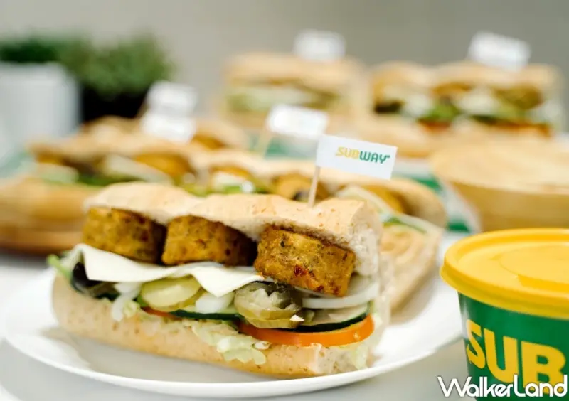SUBWAY鷹嘴豆泥餅堡  / WalkerLand窩客島整理提供 未經許可不可轉載