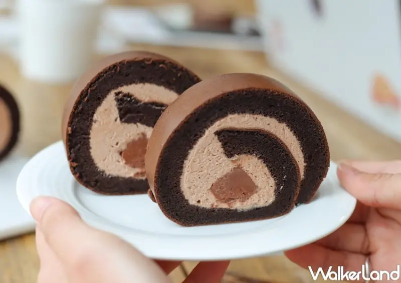 亞尼克 Weiss生巧克力生乳捲 / WalkerLand窩客島提供 未經許可，不得轉載