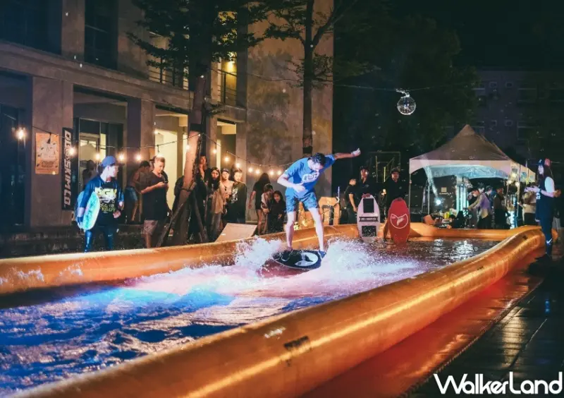 台中景點PARK2草悟廣場「我出去一下．上山下海篇」 / WalkerLand窩客島整理提供 未經許可不可轉載