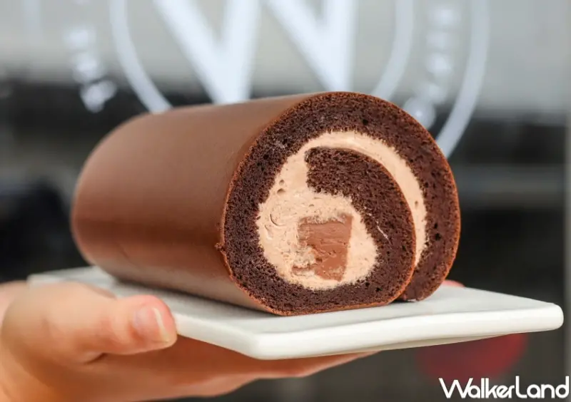 亞尼克 Weiss生巧克力生乳捲 / WalkerLand窩客島提供 未經許可，不得轉載