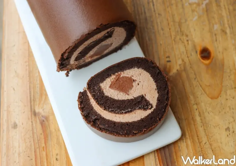 亞尼克 Weiss生巧克力生乳捲 / WalkerLand窩客島提供 未經許可，不得轉載