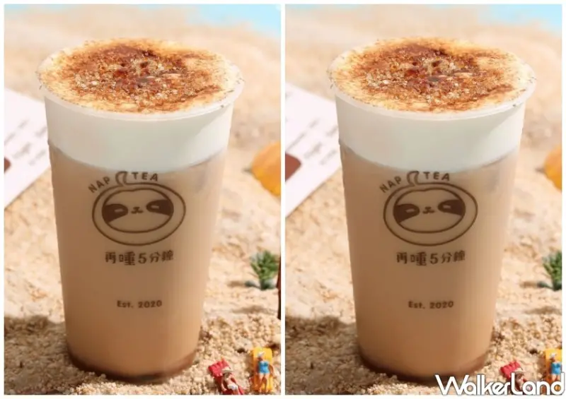 再睡5分鐘 鮮奶茶新品 / WalkerLand窩客島整理提供 未經許可不可轉載