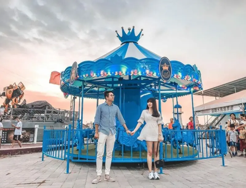  安平定情碼頭德陽艦園區/ WalkerLand窩客島整理提供 未經許可不可轉載