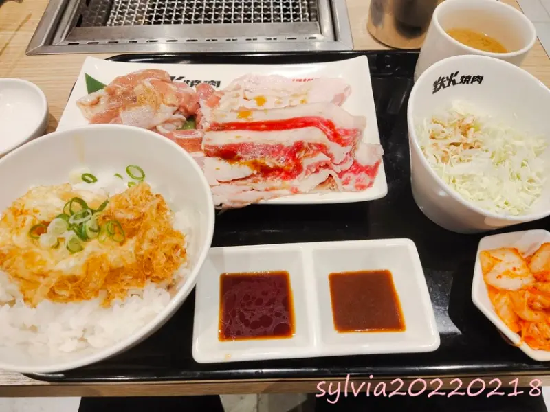 台北車站，鉄火燒肉，燒肉定食240元起