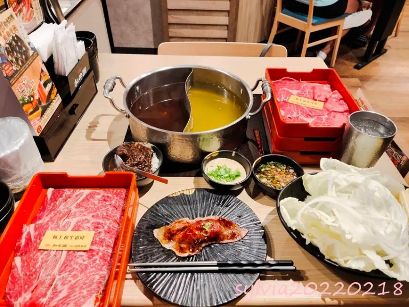 中山，林森北店，和牛三吃、王品和牛涮，火鍋/壽喜燒吃到飽