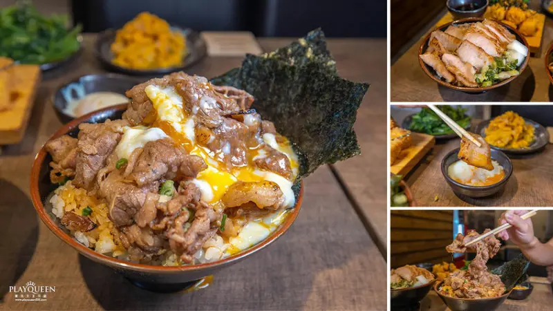 川牛木石亭新店中正店｜新店區最強燒肉丼飯，數10種滿盛爆量燒肉飯、新北新店區日式料理美食推薦，七張站美食推薦